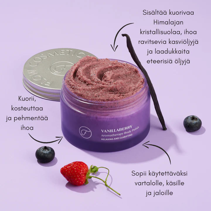 Flow Cosmetics VanillaBerry vartalonkuorinta