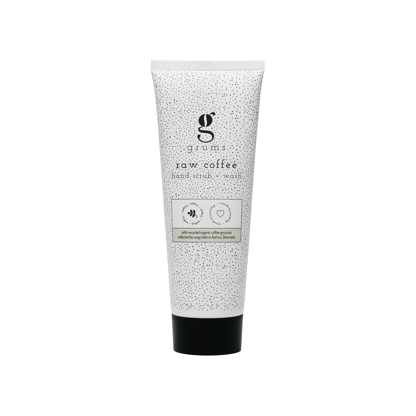 Raw coffee hand scrub + wash (120 ml.) - from coffee grounds