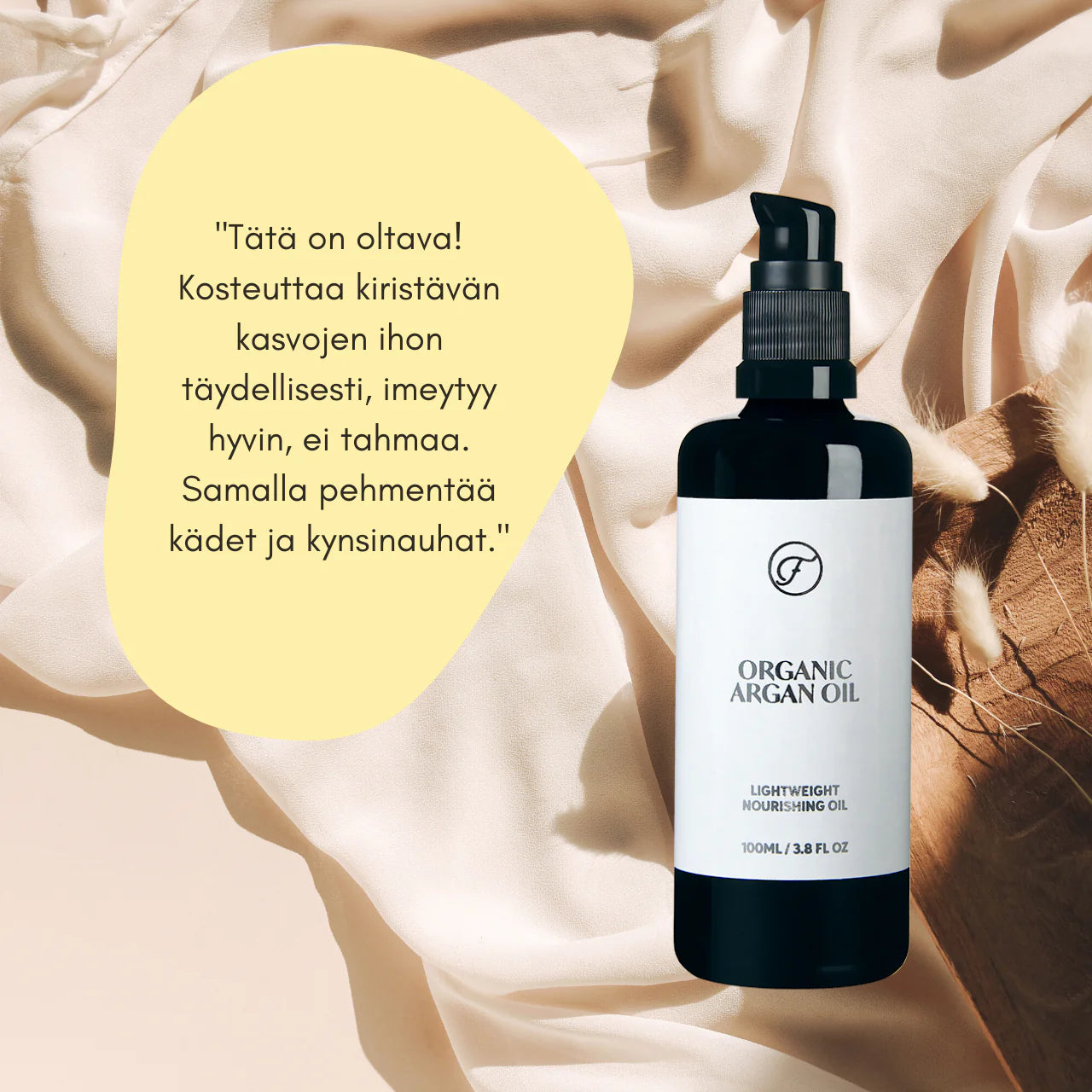 Flow Cosmetics Argan oil ihonhoitoöljy