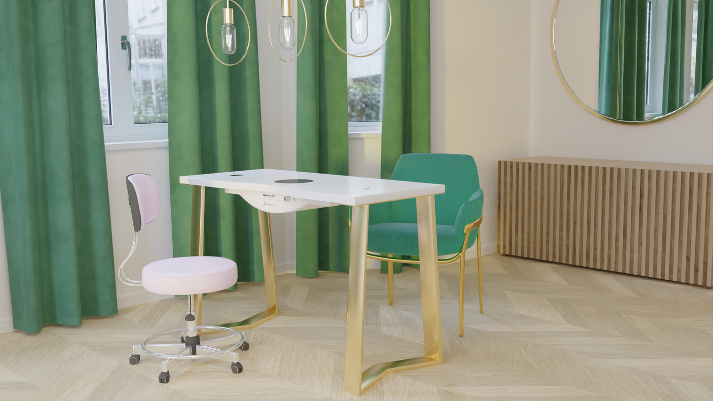 Työpöytä AFINIA Art Deco Gold