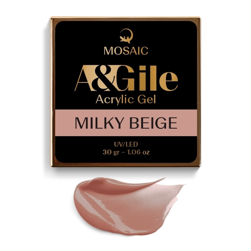 A&Gile akryyligeeli Milky beige 30 g