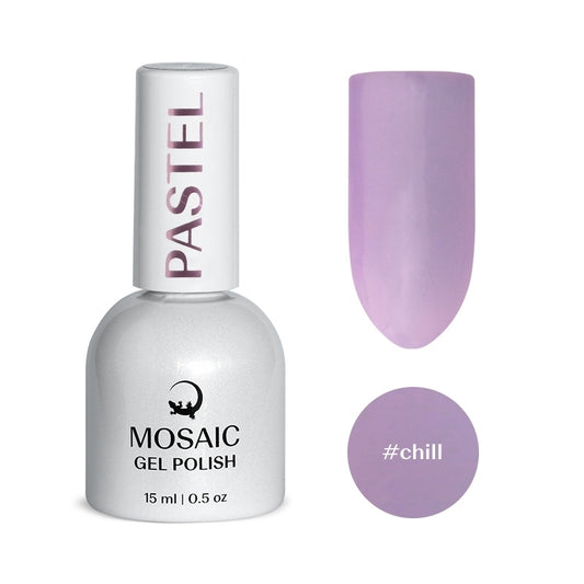 Mosaic gel polish PASTEL #chill