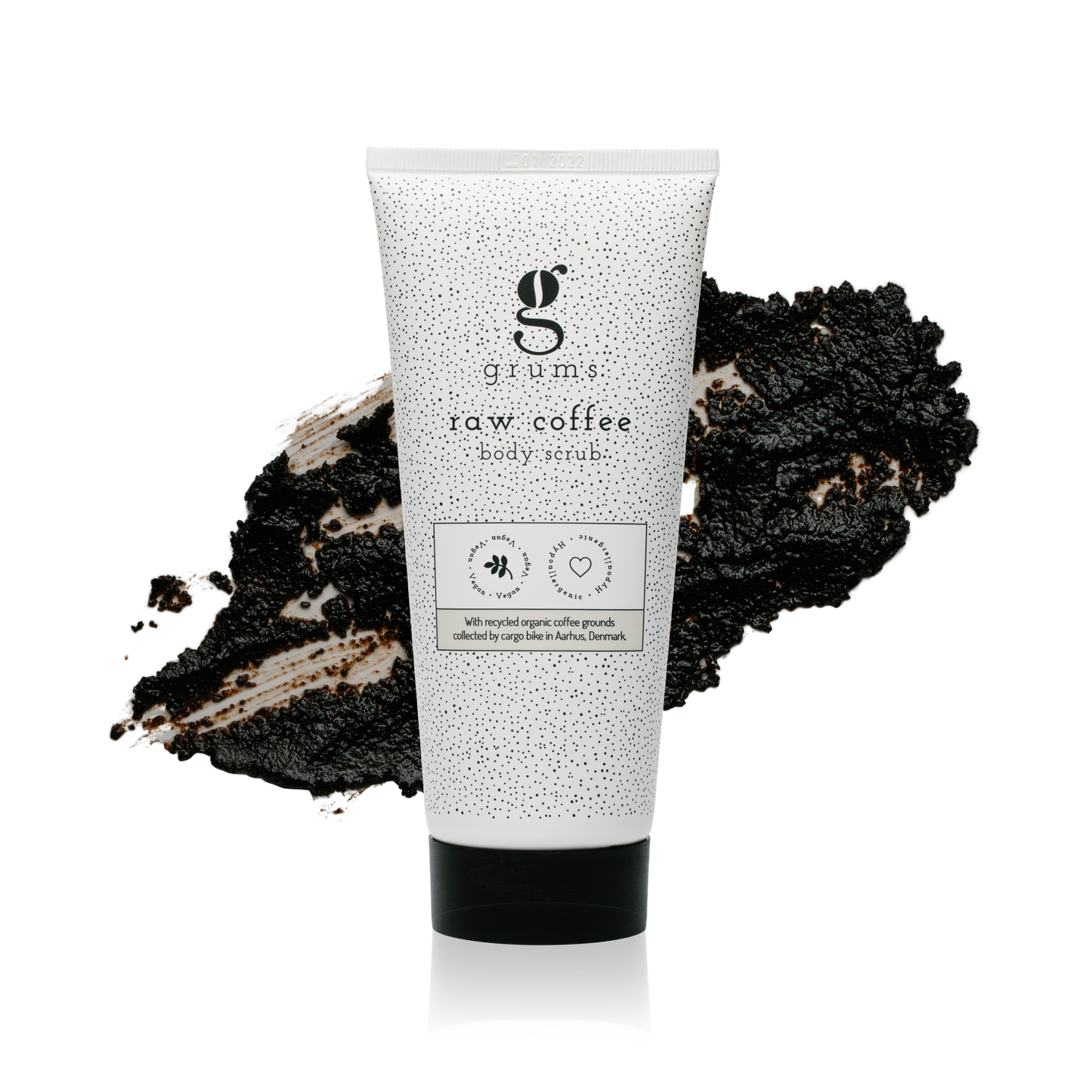 Raw coffee body scrub (200 ml.) - made from upcycled coffee