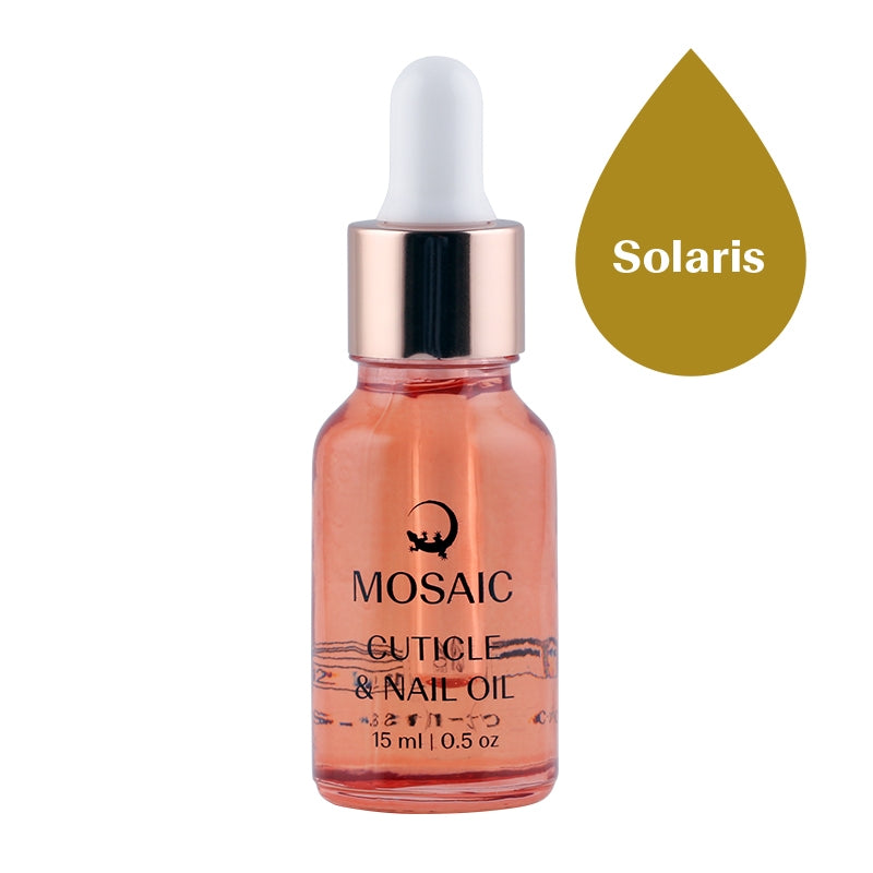 Tukkupakkaus Mosaic Cuticle & Nail Oil Solaris 15 ml