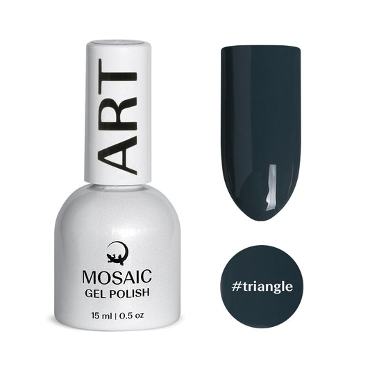Mosaic gel polish ART #triangle