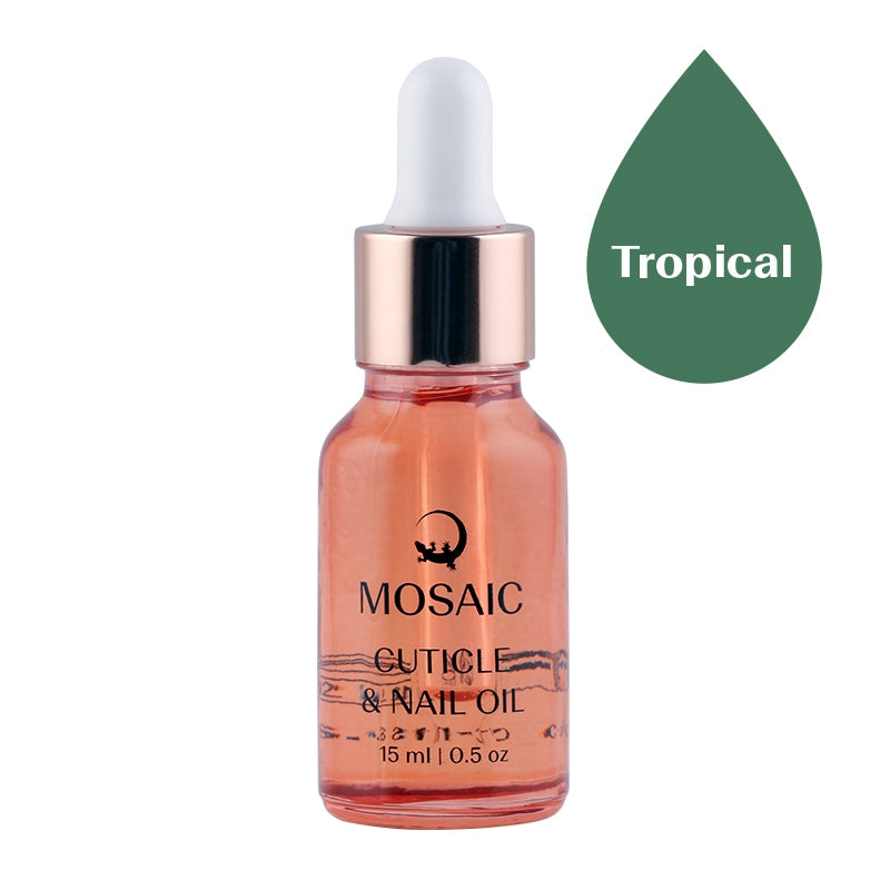 Tukkupakkaus Mosaic Cuticle & Nail Oil Tropical 15 ml