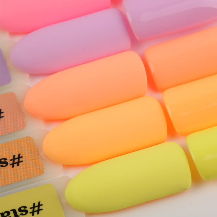 Mosaic gel polish PASTEL #solar