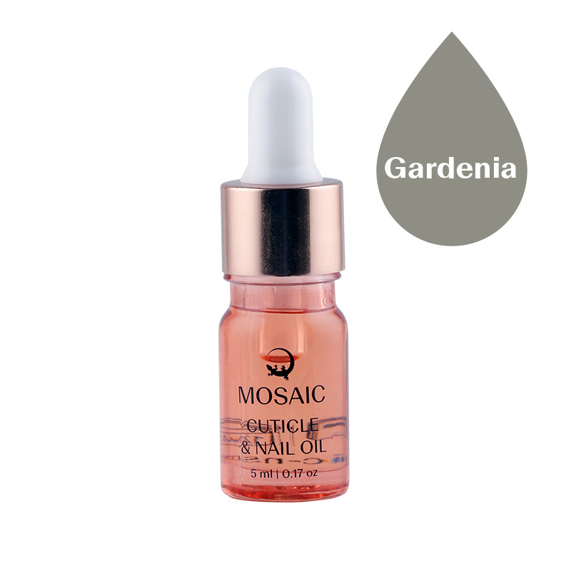 Tukkupakkaus Mosaic Cuticle & Nail oil Gardenia 5 ml