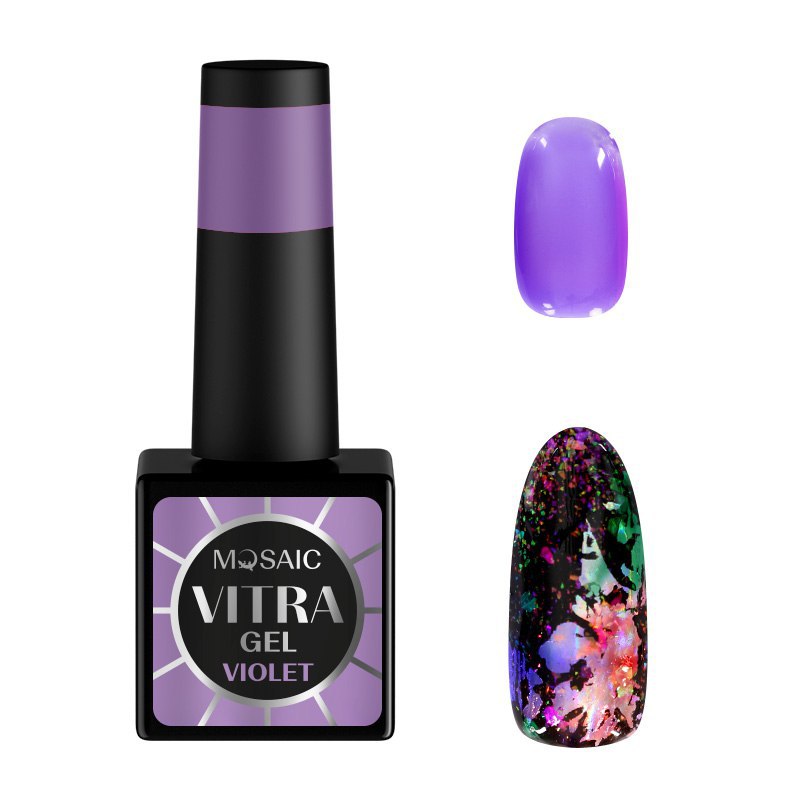 Vitra glass gel Violet