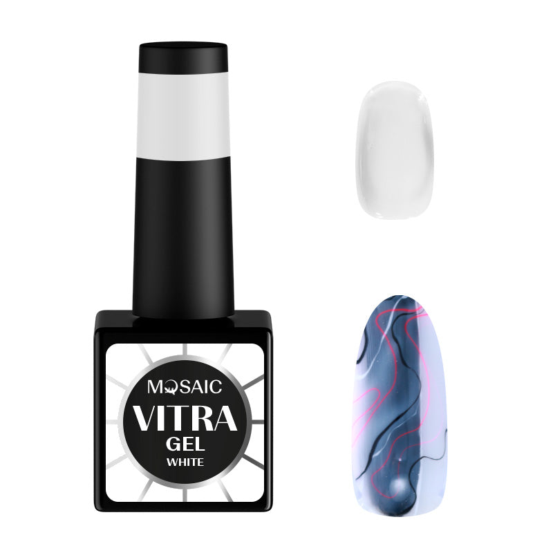 Vitra glass gel White