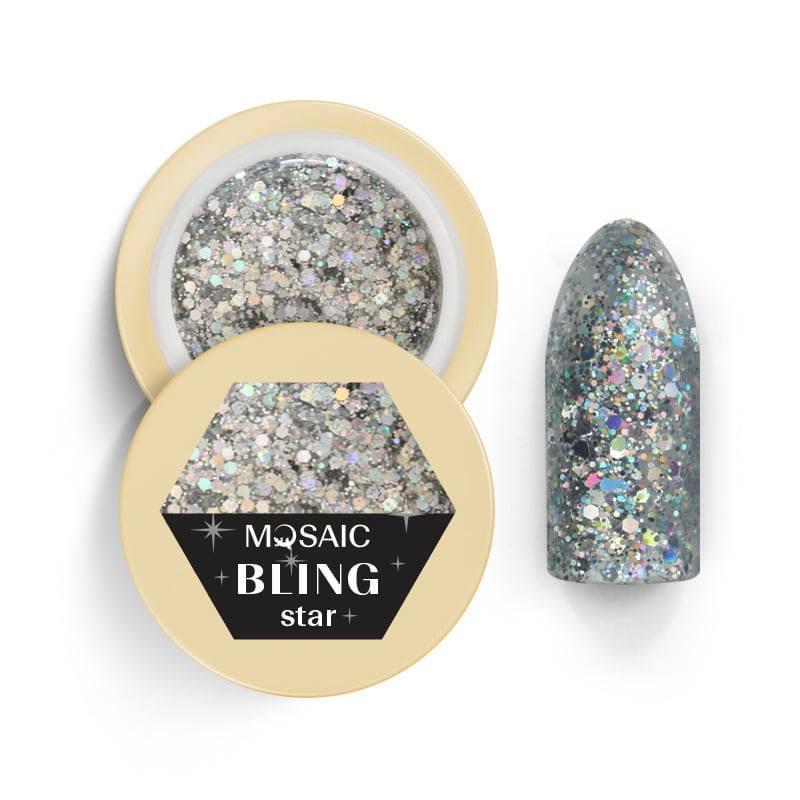 Bling glitter gel Star