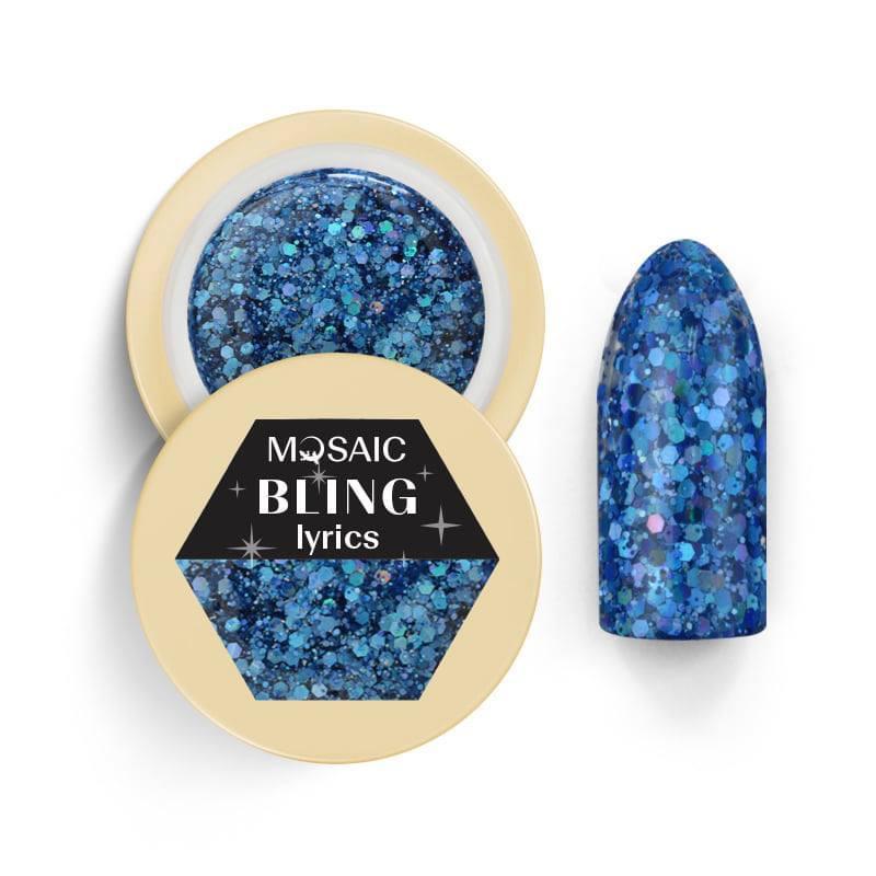 Bling glitter gel Lyrics