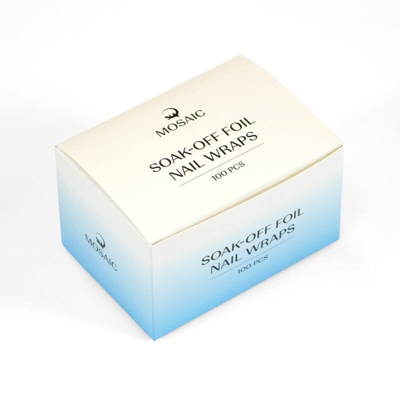 Soak off foil wrap 100 kpl