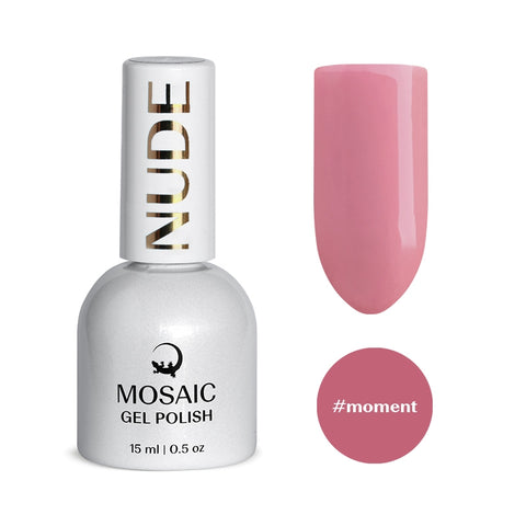 Mosaic gel polish NUDE #moment