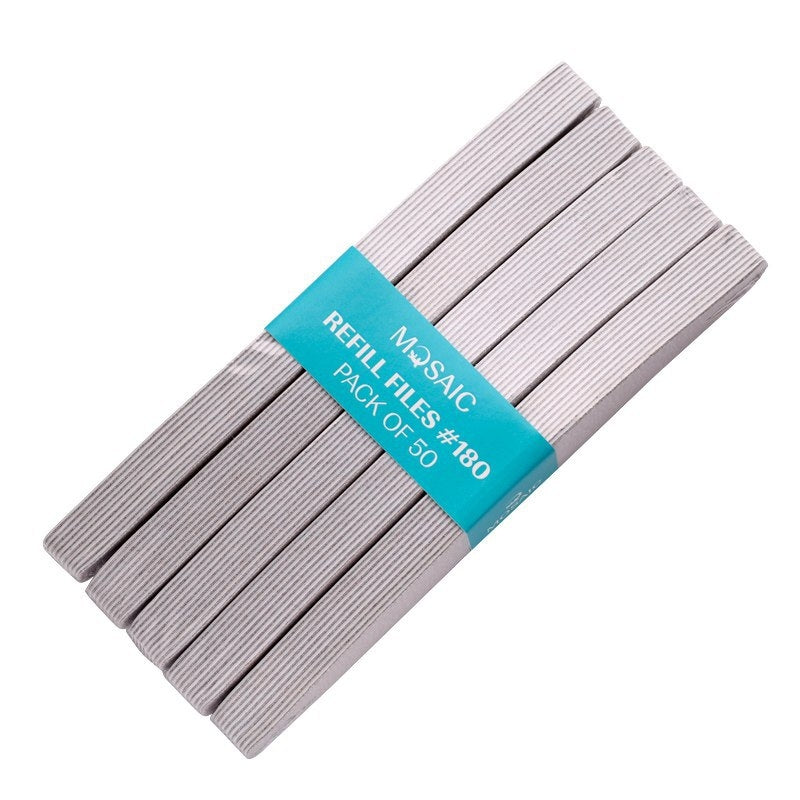 Mosaic file refill paper 180, 5 x 10 kpl