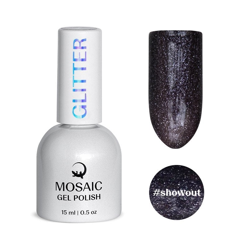 Mosaic gel polish GLITTER #showout