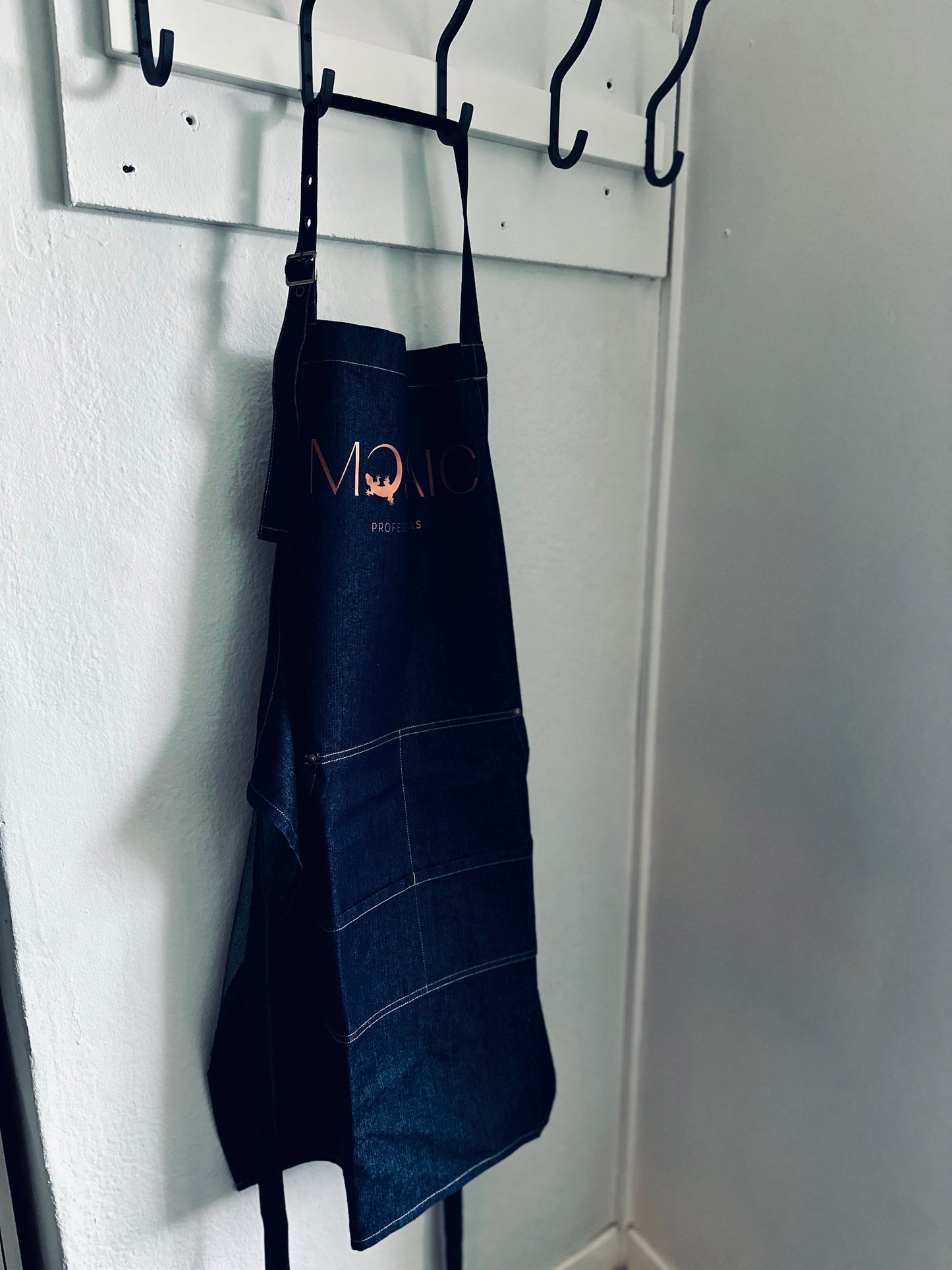 UUSI! Mosaic denim-esiliina