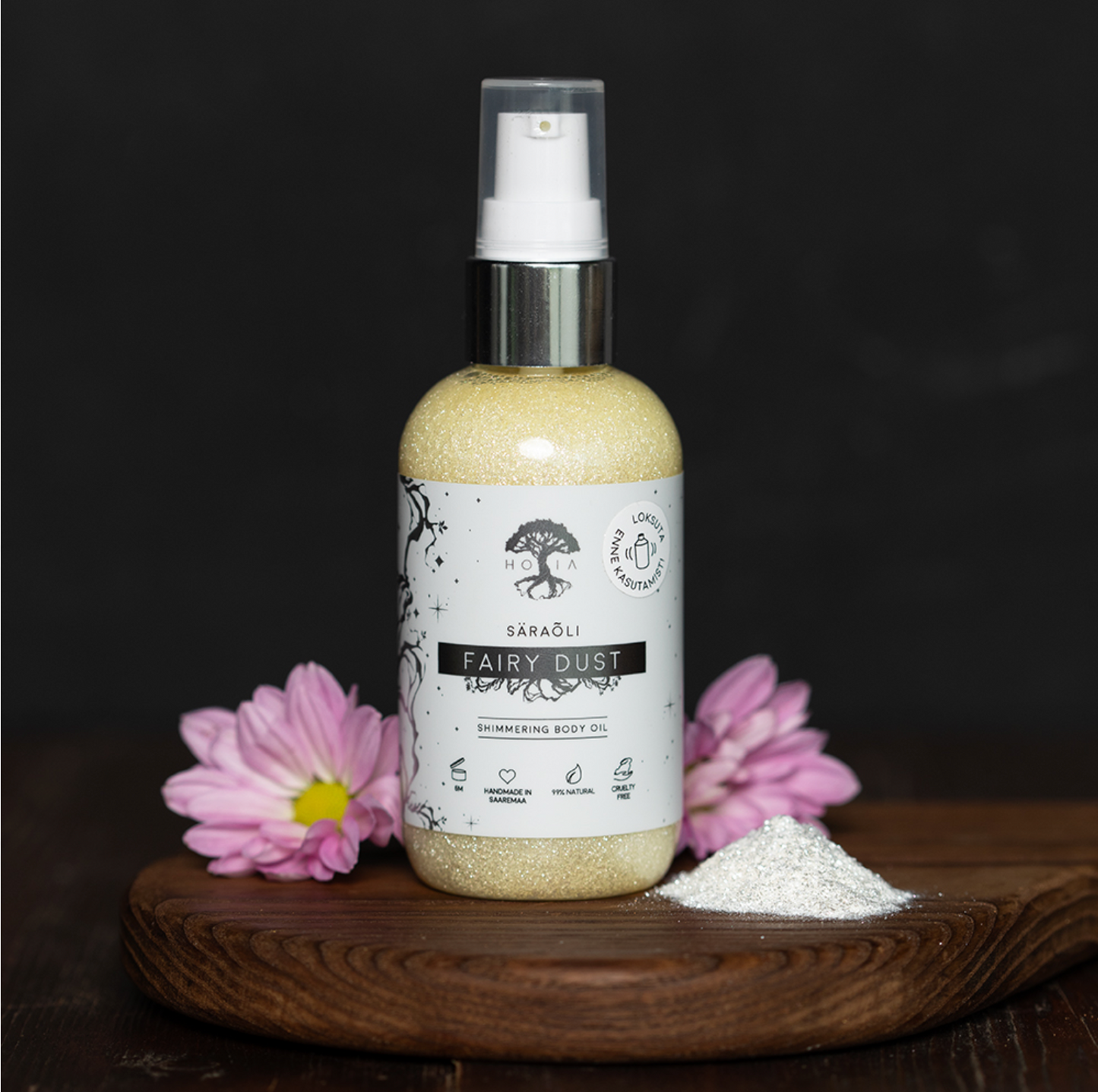 UUSI! HOIA kimalleöljy Fairy dust 100ml