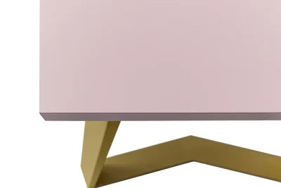 Työpöytä AFINIA Art Deco X Gold, erikoispöytälevyllä