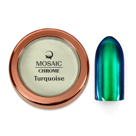 PRESSED Chrome pigment Turquoise