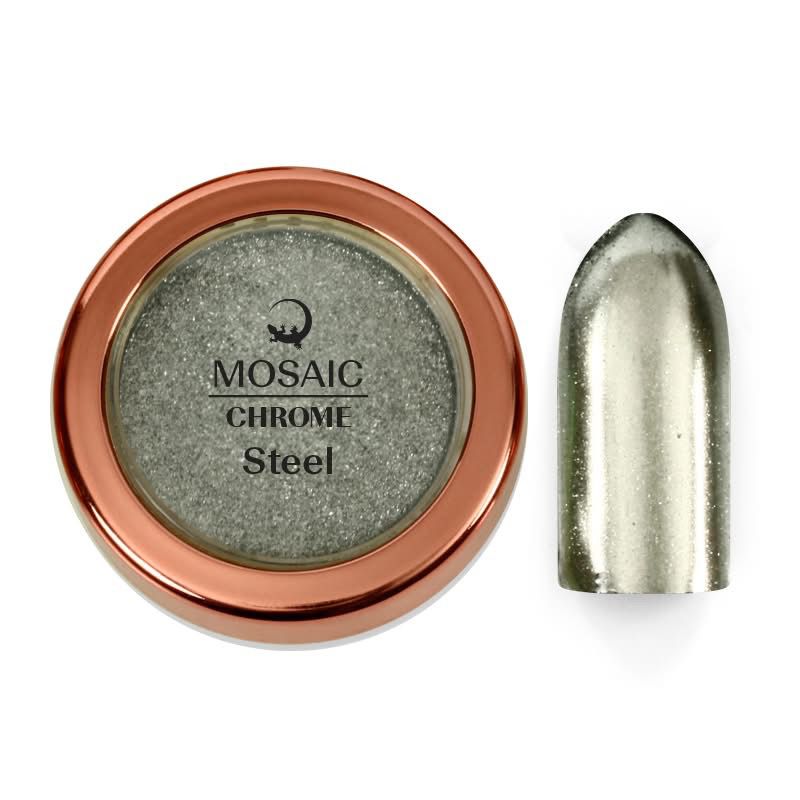 PRESSED Chrome pigment Steel