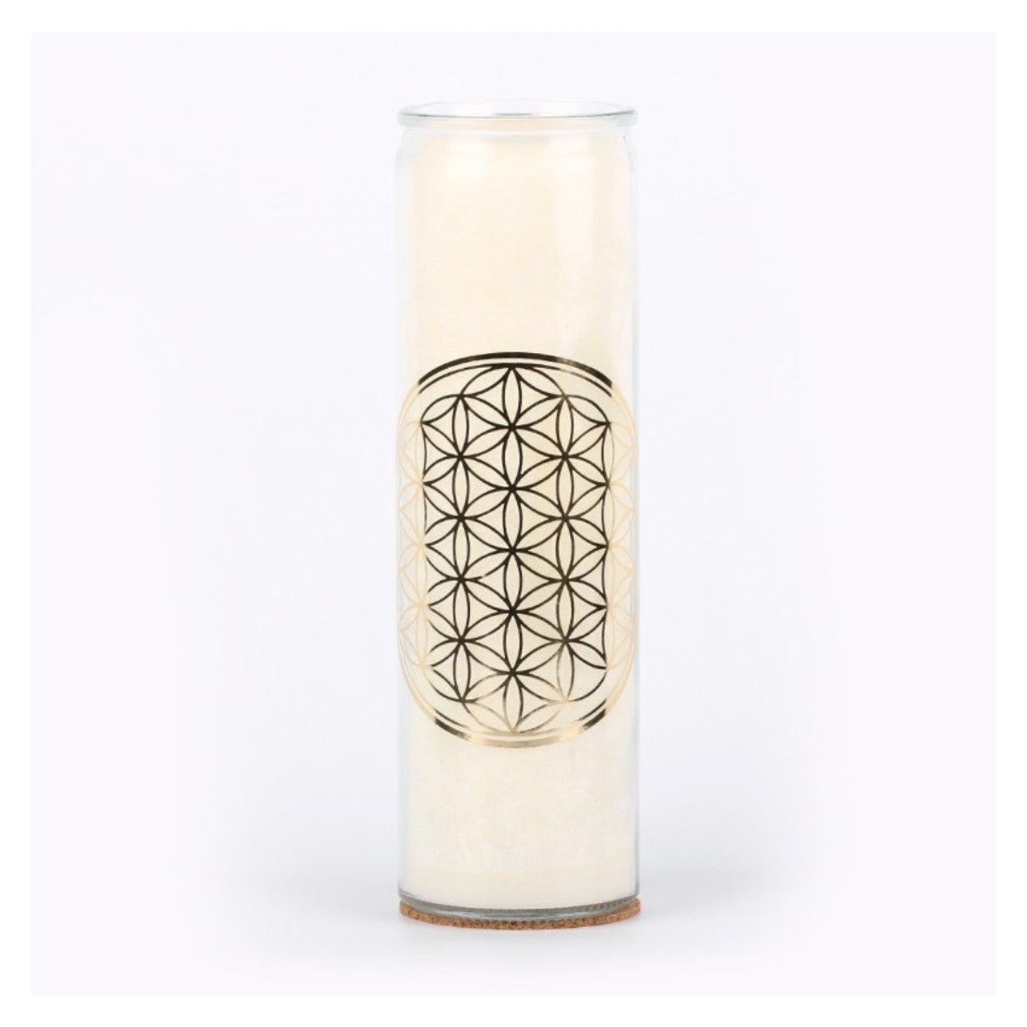 Kynttilä Flower of life, Valkoinen