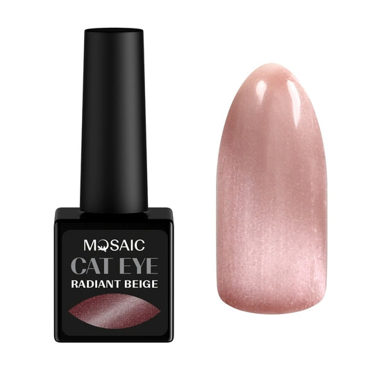 Mosaic gel polish CAT EYE Radiant Beige