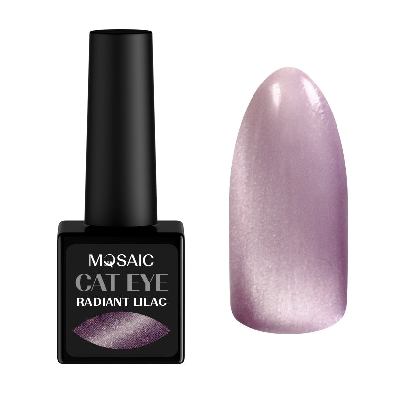 Mosaic gel polish CAT EYE Radiant lilac