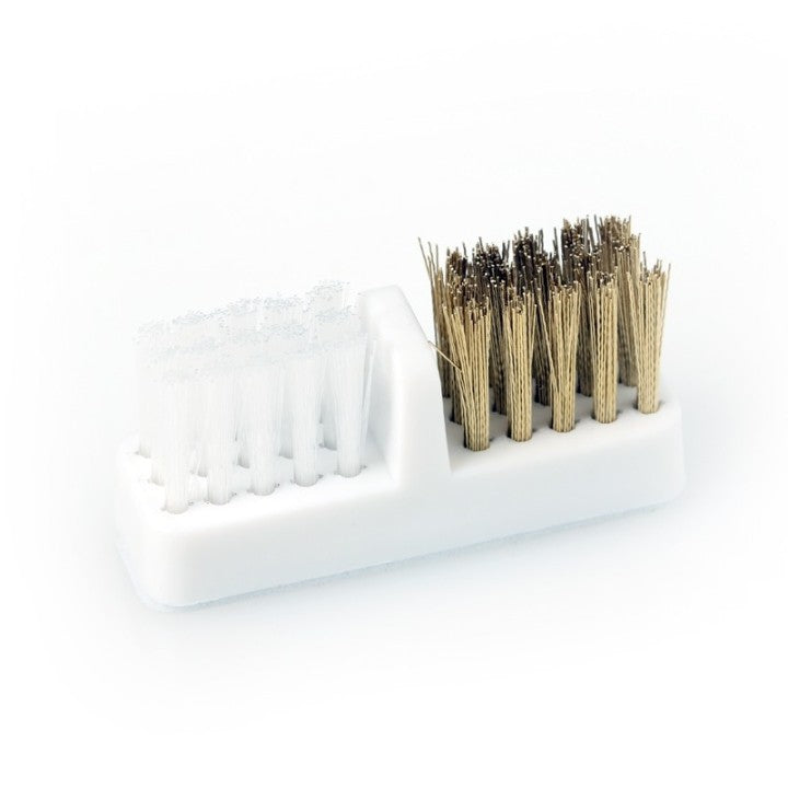 Nylon / metal bit cleaning brush
