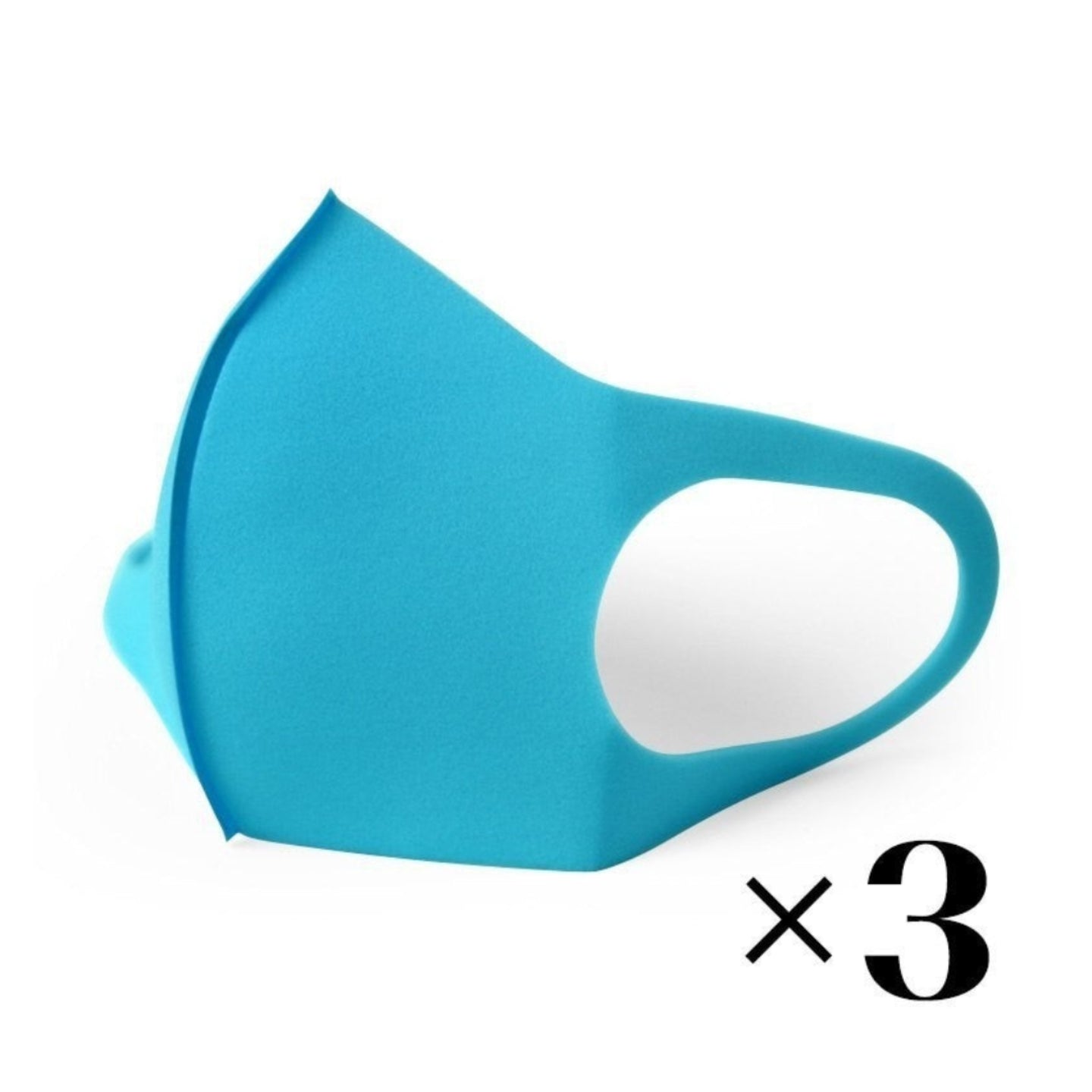 Uudelleenkäytettävä kasvosuojain 3-pack