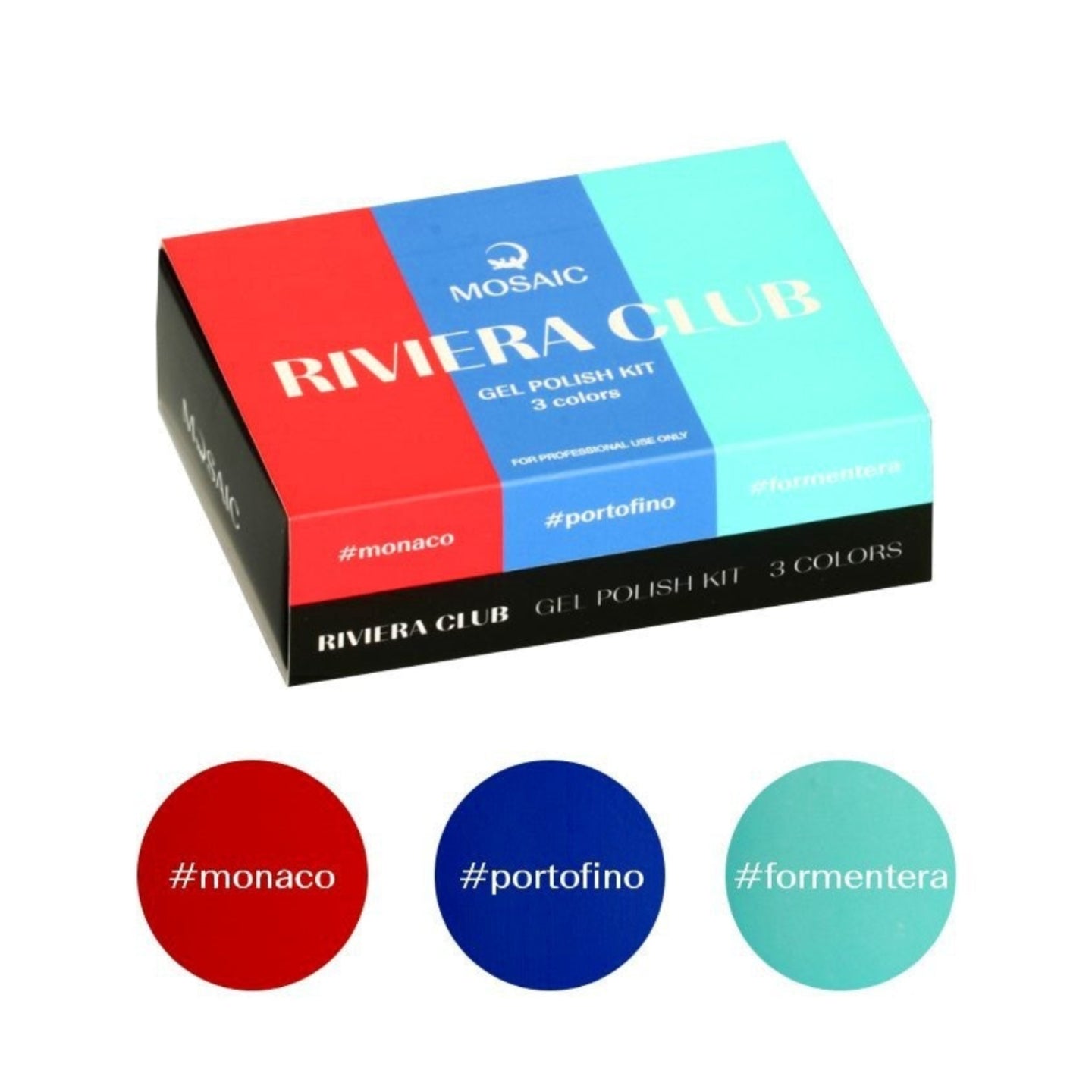 Mosaic gel polish kit Riviera club