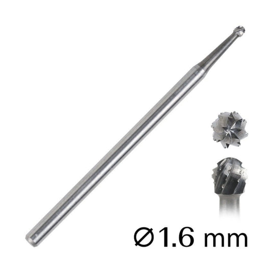 Round milling bit 16