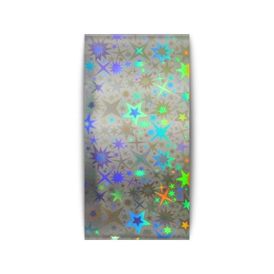 Transfer foil Silver starburst