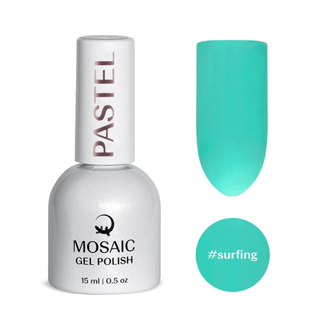 Mosaic gel polish PASTEL #surfing