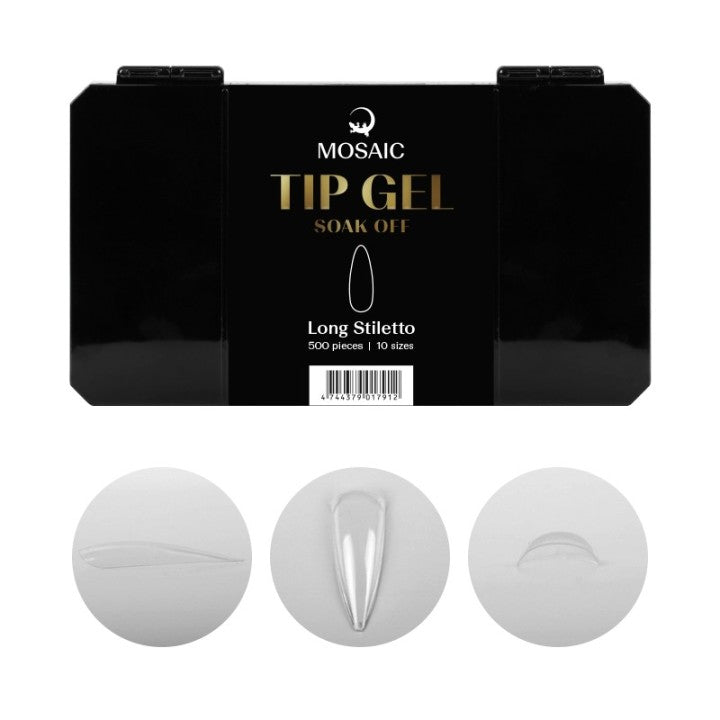 Tip gel Stiletto long