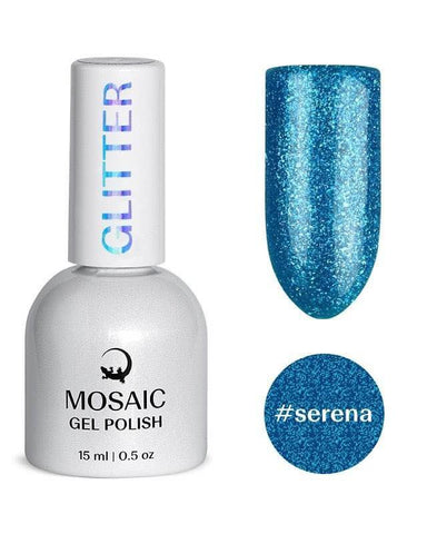 Mosaic gel polish GLITTER #serena
