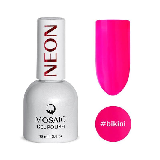 Mosaic gel polish NEON #bikini
