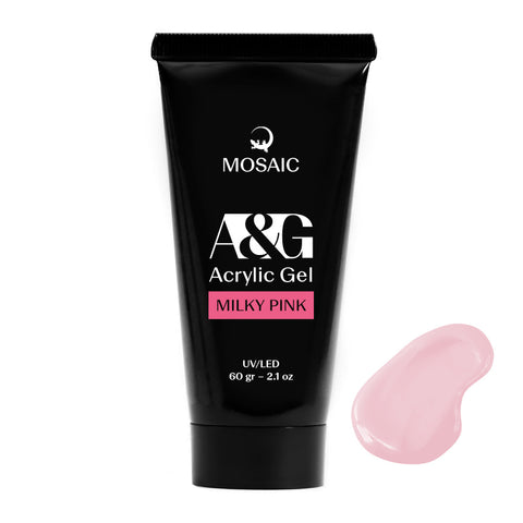 A&G akryyligeeli Milky pink 60 g