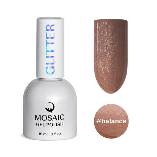 Mosaic gel polish GLITTER #balance