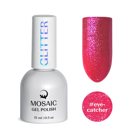 Mosaic gel polish GLITTER #eye-catcher