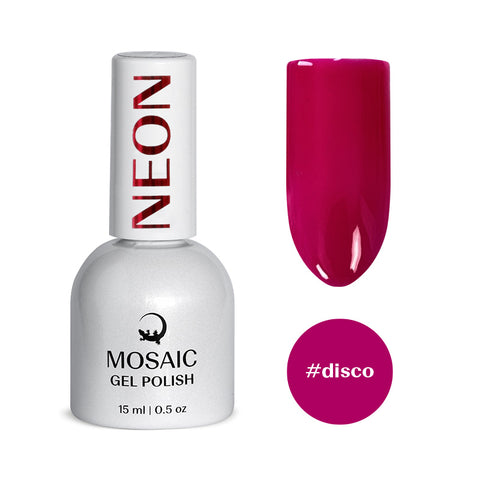 Mosaic gel polish NEON #disco