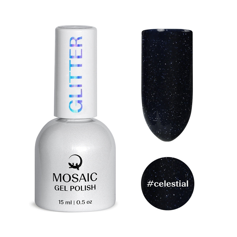 Mosaic gel polish GLITTER #celestial