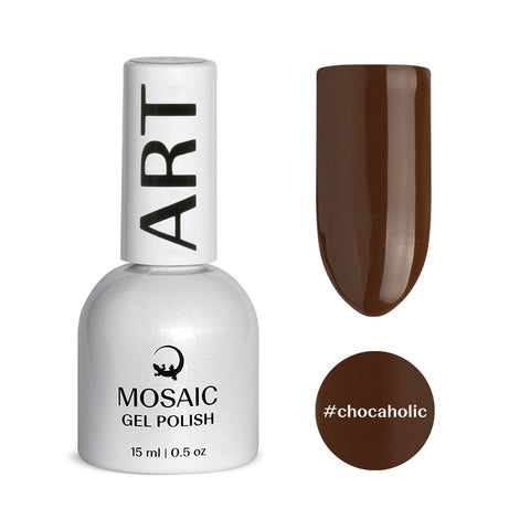 Mosaic gel polish ART #chocaholic