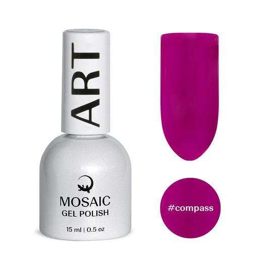 Mosaic gel polish ART #compass
