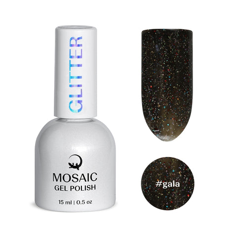 Mosaic gel polish GLITTER #gala