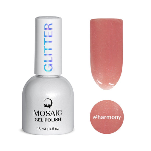 Mosaic gel polish GLITTER #harmony