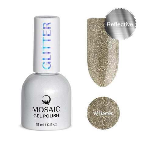 Mosaic gel polish GLITTER #look