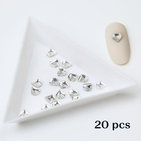 Crystal Diamond 5x5 Clear 20 kpl