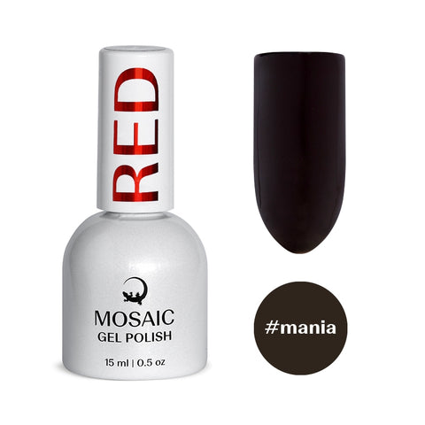 Mosaic gel polish RED #mania