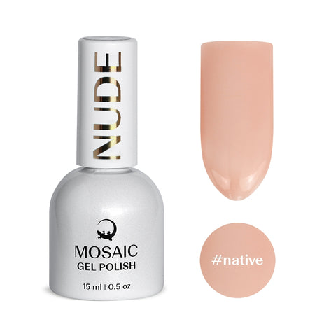 Mosaic gel polish NUDE #native